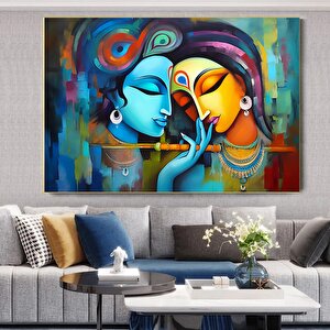 Radha Krishna Kanvas Tablo