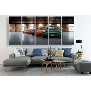 Porsche Garaj Duvar Sanatı; Porsche 911 Kanvas Baskısı