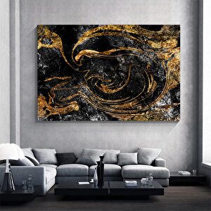 Siyah Soyut Duvar Sanatı; Koyu Soyut Kanvas Baskısı; Siyah Sanat; Modern Oturma Odası Dekoru; Soyut