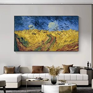 Van Gogh 'buğday Tarlası' Kanvas