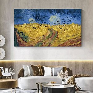 Van Gogh 'buğday Tarlası' Kanvas