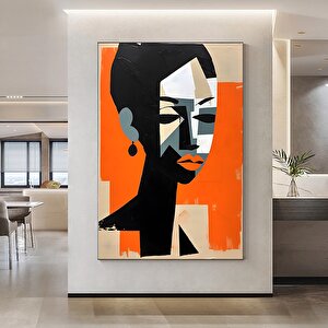 Kadın Soyut Sanatı – Picasso Tarzı Poster; Duvar Dekoru 40x60 cm