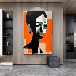 Kadın Soyut Sanatı – Picasso Tarzı Poster; Duvar Dekoru
