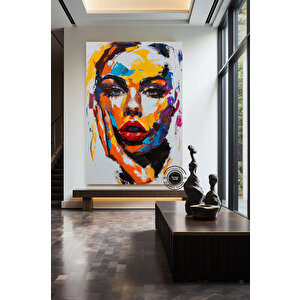 Yüz Kanvas Sanatı; Soyut Portre