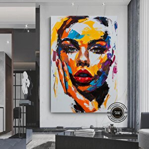 Yüz Kanvas Sanatı; Soyut Portre