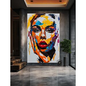 Yüz Kanvas Sanatı; Soyut Portre