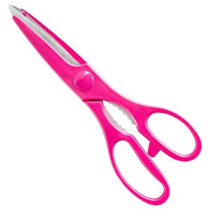 9110 Çok Amaçlı Mutfak Makası - 25 Cm. - Pembe