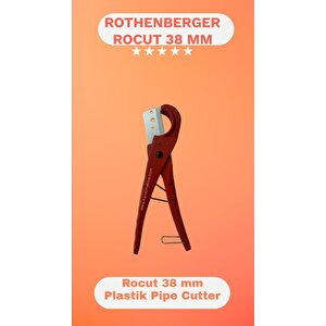 Rocut 38 Mm Plastik Boru Makası