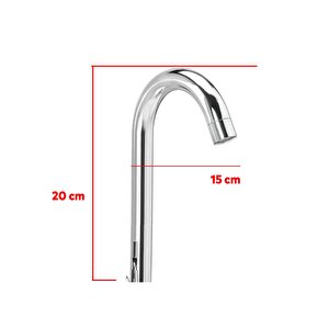 Metal Lavabo Mutfak Musluk Batarya Kuğu Lüks Evye Borusu Krom Su Kısa 360° Dönen Kaliteli Dayanıklı