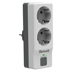 Dotvolt Surge Hunter 2'li Akım Korumalı Priz