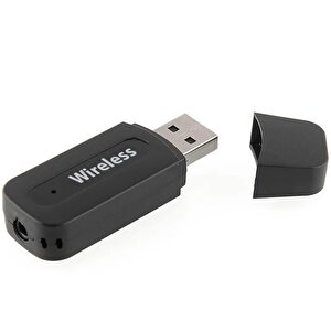 Powermaster Pm-15152 Bluetooth Wireless To 3.5mm Jack Audio Ses Mp3 Alıcı (receiver Çevirici Adaptörü)