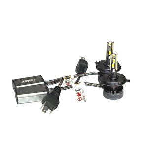 Audi Quattro  1981-1985 Far Ampulü Gt Nano Beyaz H4 Mini Led Xenon Şimşek Etkili 22000 Lümen
