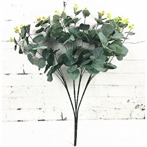 Yapay Çiçek Okaliptus Aradal Yeşilbitki Arajman Çiçeği Eucalyptus