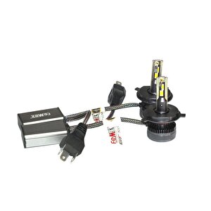 Volvo 760 1988-1990 Far Ampulü Gt Nano Beyaz H4 Mini Led Xenon Şimşek Etkili 22000 Lümen