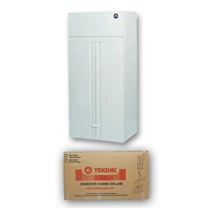 Tekdal 130 Cm Önden Kombi̇ Dolabi Demonte