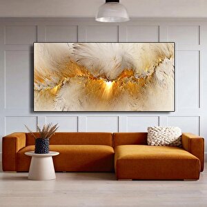 Ekstra Büyük Modern Soyut Sanat Baskısı, Yatak Odası Duvar Dekoru