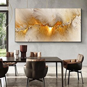 Ekstra Büyük Modern Soyut Sanat Baskısı, Yatak Odası Duvar Dekoru