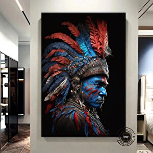 Yerli Savaşçı Kanvas Tablosu