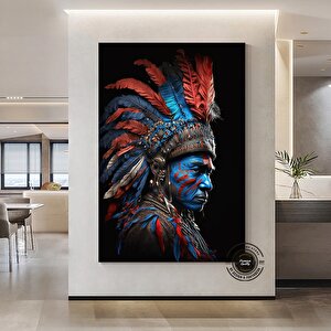 Yerli Savaşçı Kanvas Tablosu