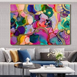 Suluboya Kanvas; Modern Duvar Sanatı; Mürekkep Baskı; Soyut