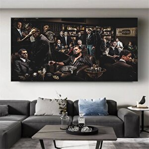 Çete Liderleri Kanvas Tablo; Godfather Sanatı