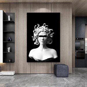 İskandinav Medusa Heykel Duvar Sanatı, Klasik Portre Posterleri Ve Baskılar