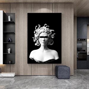 İskandinav Medusa Heykel Duvar Sanatı, Klasik Portre Posterleri Ve Baskılar