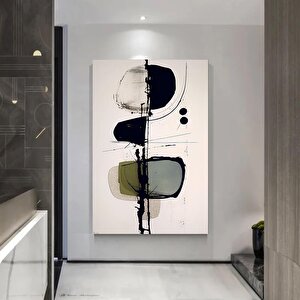 Geometrik Boyama Mürekkep Soyut Sanat, Modern Yaratıcı Kanvas Tablo, Geometrik Soyut Sanat 140x200 cm
