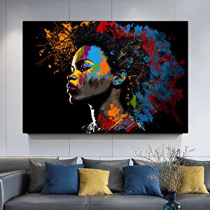 Modern Afro-amerikan Kadın Graffiti Duvar Sanatı, Kadın Graffiti Duvar Dekoru