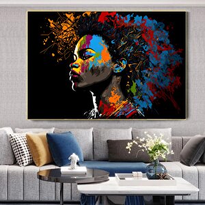 Modern Afro-amerikan Kadın Graffiti Duvar Sanatı, Kadın Graffiti Duvar Dekoru