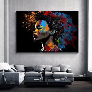 Modern Afro-amerikan Kadın Graffiti Duvar Sanatı, Kadın Graffiti Duvar Dekoru