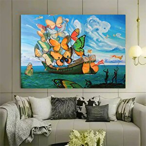 Salvador Dali Kanvas Baskısı, Aziz Antonius’un Baştan Çıkışı, Dali Sanatı 40x60 cm