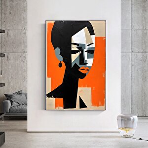Kadın Soyut Sanatı – Picasso Tarzı Poster; Duvar Dekoru