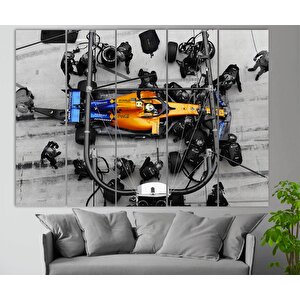 Lando Norris Pit Stop Kanvas Posteri, Formula 1 Grand Prix