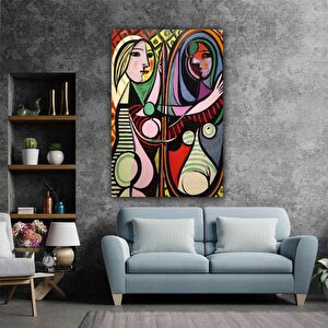 Le Rêve – Pablo Picasso, Koltukta Uyuyan Kadın, 1932 – Çok Renkli Picasso Baskı, Asılmaya Hazır 80x120 cm