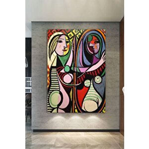 Le Rêve – Pablo Picasso, Koltukta Uyuyan Kadın, 1932 – Çok Renkli Picasso Baskı, Asılmaya Hazır 80x120 cm