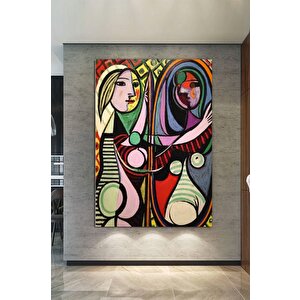 Le Rêve – Pablo Picasso, Koltukta Uyuyan Kadın, 1932 – Çok Renkli Picasso Baskı, Asılmaya Hazır 100x150 cm