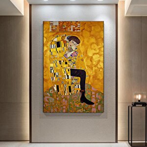 Gustav Klimt 'altın Gözyaşları' Kanvas Tablo Baskısı; Klimt Tarzı Duvar Sanatı; Gustav Kanvas Tablos