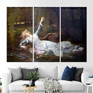 Alexandre Cabanel Yağlıboya Kadın Portresi, Ophelia Reprodüksiyon Kanvas