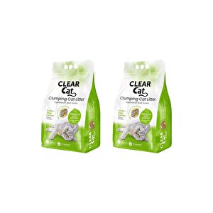 10 Lt X 2 Adet Clearcat Marsilya Sabun Kokulu Bentonit Doğal Topaklaşan Kedi Kumu