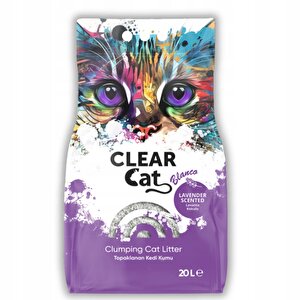 Clearcat Blanco Lavanta Bentoni̇t Kedi̇ Kumu 20 Lt