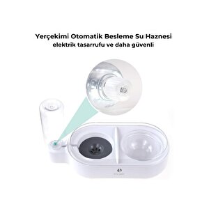 Els Pet Kedi Ve Köpek Otomatik Su Doldurmalı Mama Ve Su Kabı