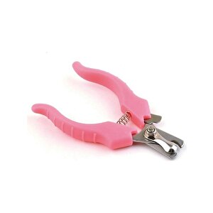 3b Trend Kedi Köpek Yaylı Tırnak Makası Evcil Hayvan Tırnak Kesme Giyotin Pembe