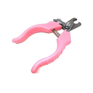 3b Trend Kedi Köpek Yaylı Tırnak Makası Evcil Hayvan Tırnak Kesme Giyotin Pembe