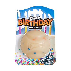 Chuckit! Birthday Fetch Ball Doğum Günü Temalı Köpek Oyun Topu Orta Boy