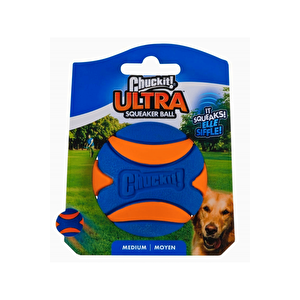 Chuckit! Ultra Squeaker Sesli Köpek Oyun Topu Orta Boy