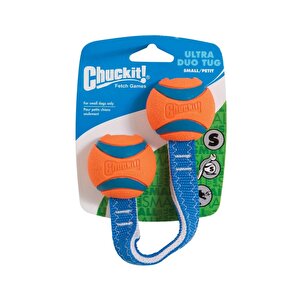 Chuckit! Ultra Duo Tug 2'li Köpek Çekiştirme Topu Küçük Boy