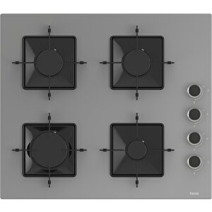 Fryart Hava Fritözü Fonksiyonlu Gri 3'lü Ankastre Set ( Xe63cpr-ss208-d065 )