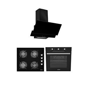 Ecoplus Si̇yah Turbo Fanli 3 Lu Set (ad07-a10-af860)