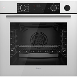 Fryart Sc Serisi Wok'lu Beyaz 3'lü Ankastre Set ( Xe64cb-sc406-d087 )